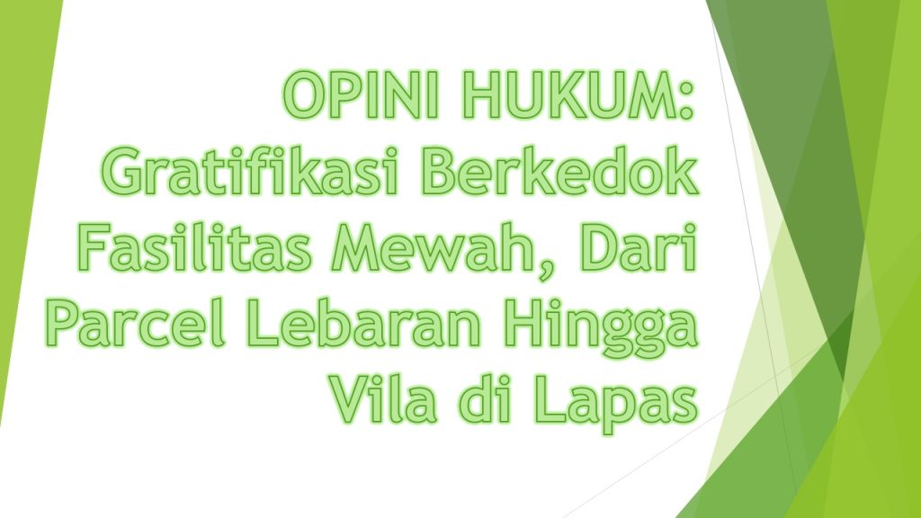 OPINI HUKUM