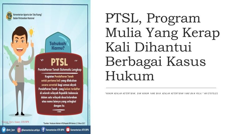 PTSL, Program Mulia Yang Kerap Kali Dihantui