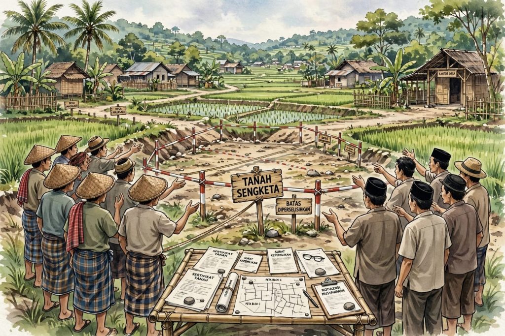 sengketa tanha